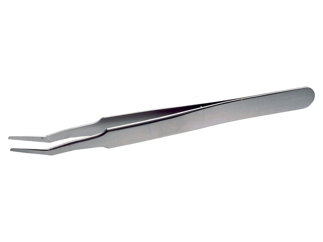 Pincet; 120mm; Bladen: gebogen; SMD Pincet; 120mm; Bladen: gebogen; SMD